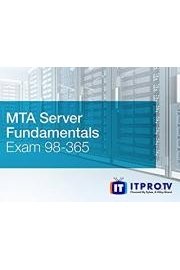 MTA Server Fundamentals Exam 98-365 poster