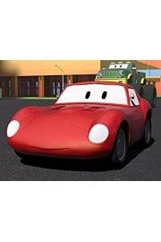 Spid el coche de carreras poster