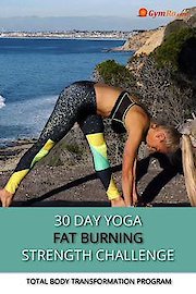 30 Day Yoga Fat Burning, Strength Training Challenge poster