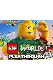 Lego Worlds with Brick Show Brian poster