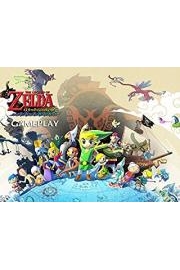 The Legend Of Zelda The Windwaker Gameplay poster