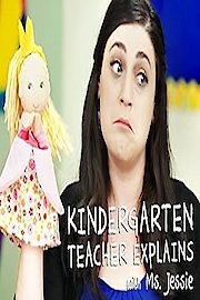 Kindergarten Teacher Explains poster