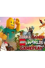 Lego Worlds Gameplay - Zebra Gamer poster