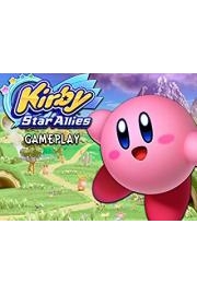 Kirby Star Allies Gameplay poster