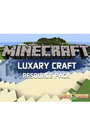 Minecraft Luxury Craft Resouce Pack poster