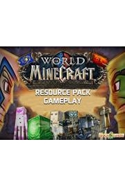 World Of Minecraft Resource Pack Gameplay poster