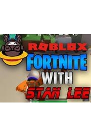 Roblox Fortnite With Stan Lee poster