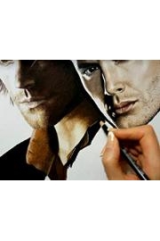 Drawing Sam & Dean from Supernatural poster