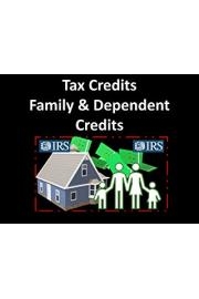 Income Tax Credits - Family & Dependent Tax Credits poster