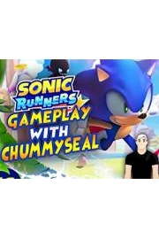 Sonic Runners Gameplay With Chummy Seal poster