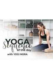 Yoga Sequence of the Day with Yogi Nora poster