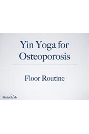 Yin Yoga for Osteoporosis and Osteopenia poster