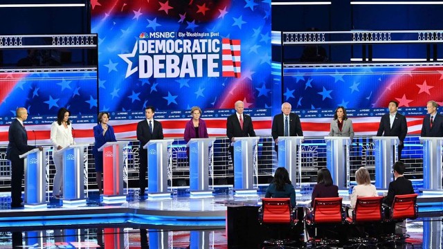 Watch MSNBC-Washington Post Democratic Debate Online