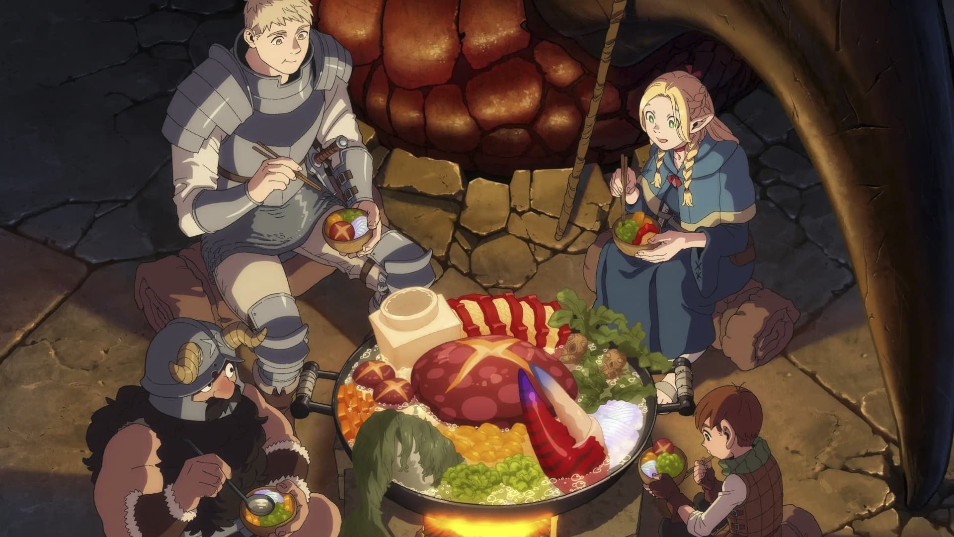 Watch Delicious in Dungeon Online