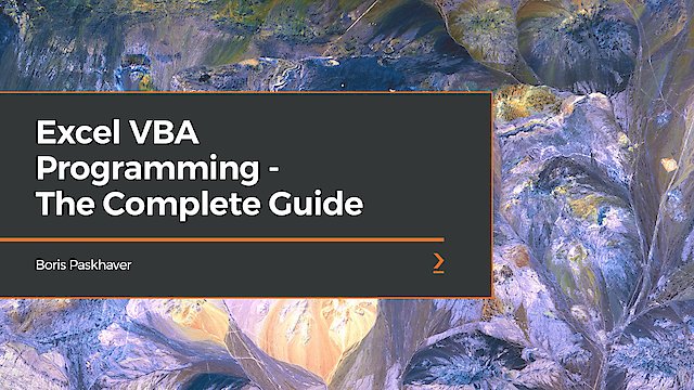 Watch Excel VBA Programming - The Complete Guide Online